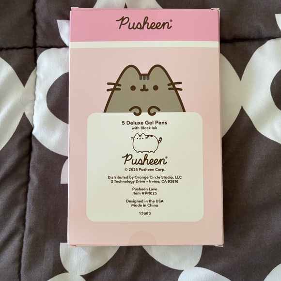 Pusheen Deluxe Gel Pen Set - New in Box - Picture 3 of 5